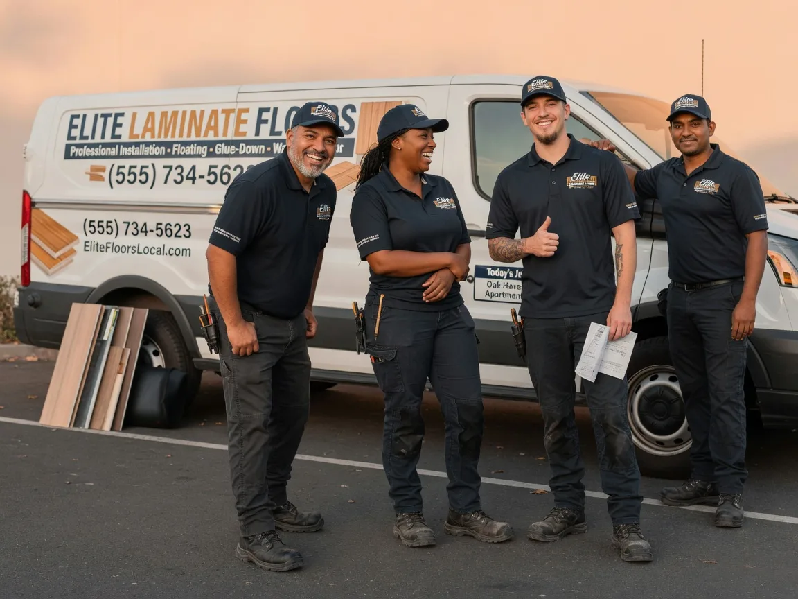 Laminate flooring installation company in Barstow, IL